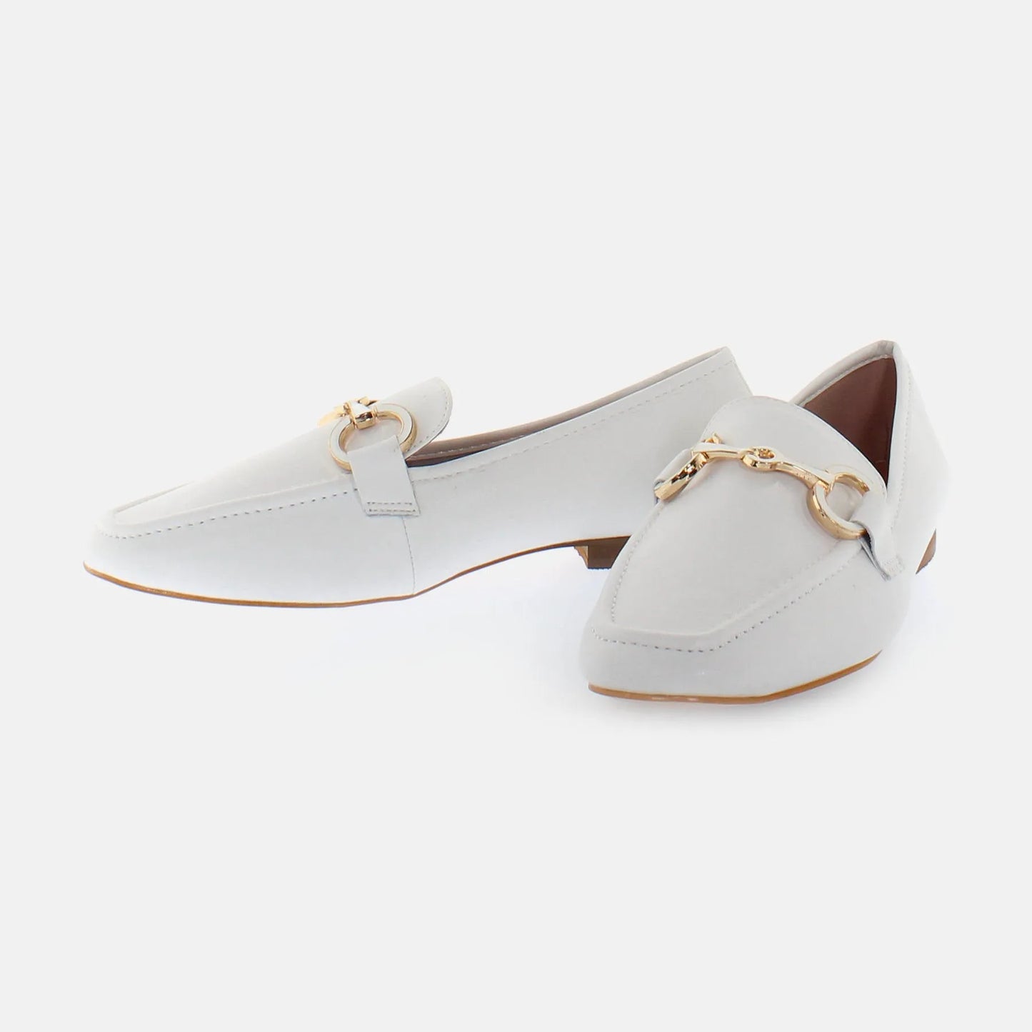 Mocassino nappa bianco