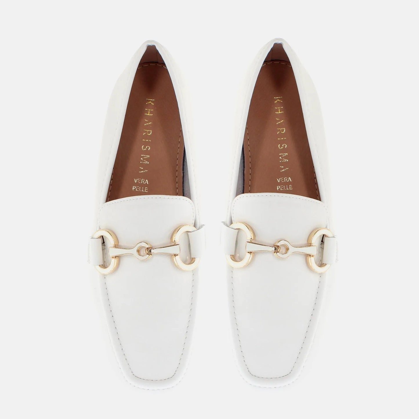 Mocassino nappa bianco