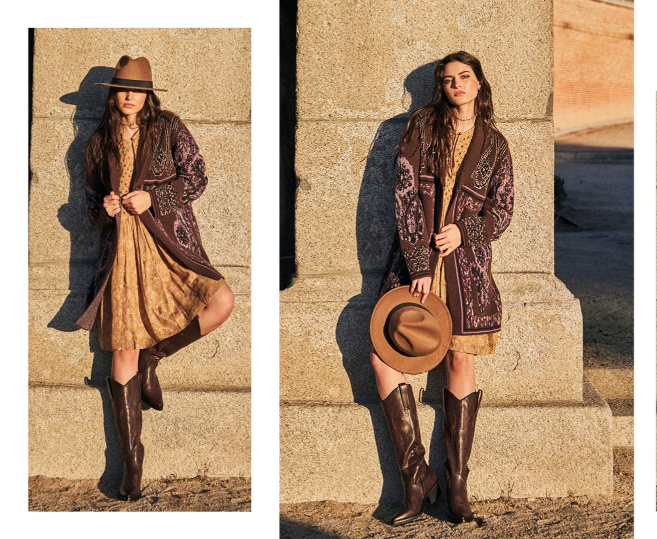 Cardigan etnico in lurex