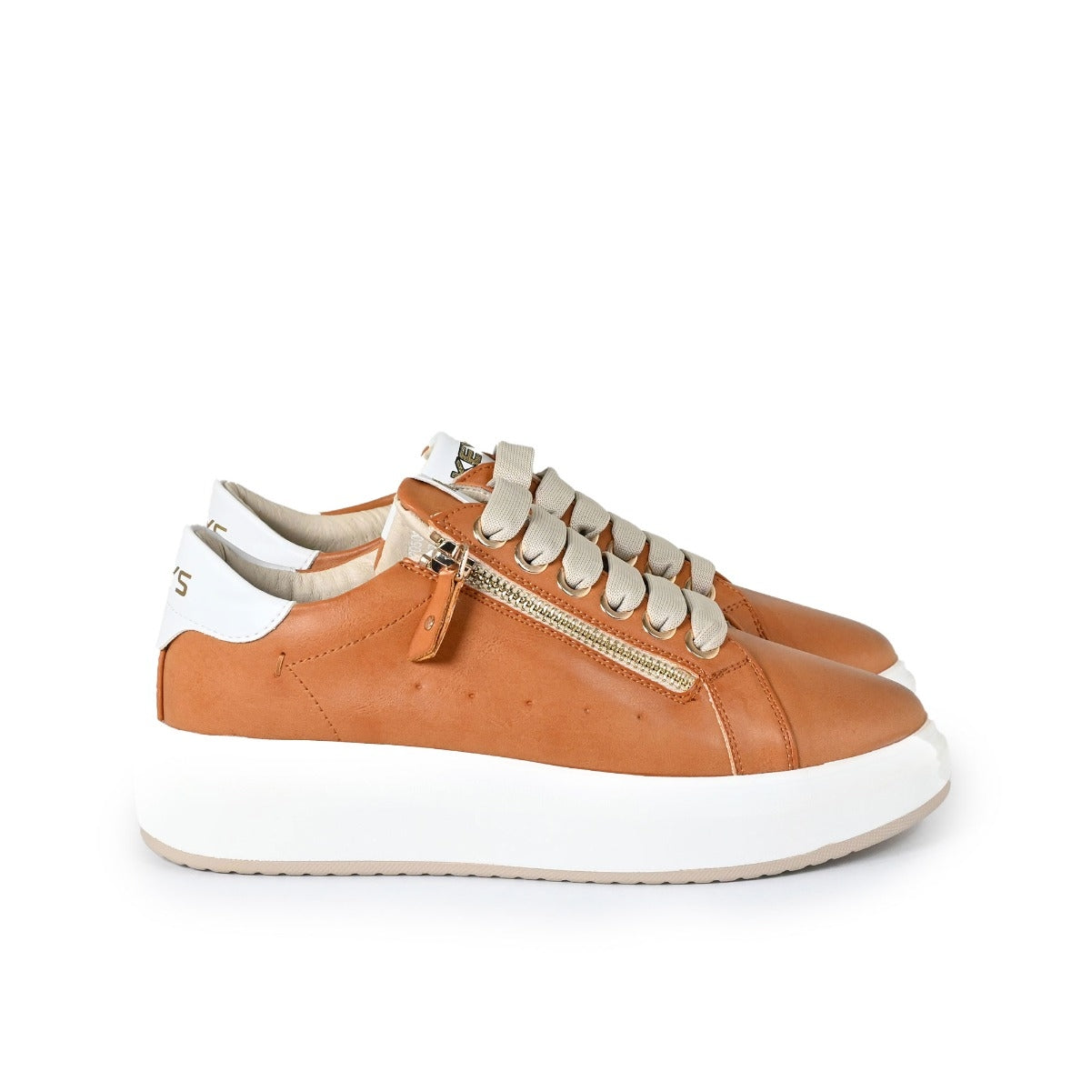 Sneakers cuoio