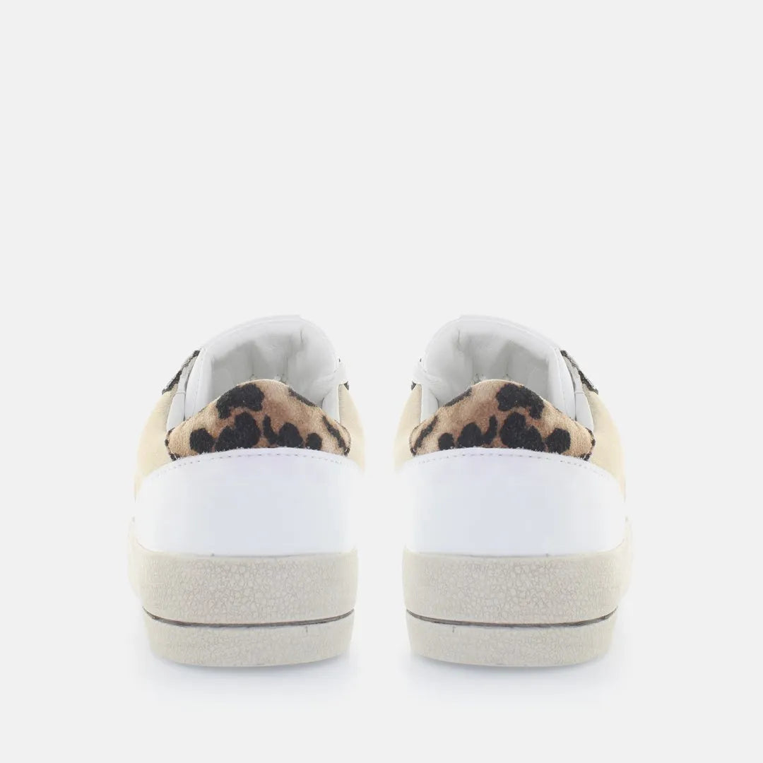 Sneakers in pelle multi leo