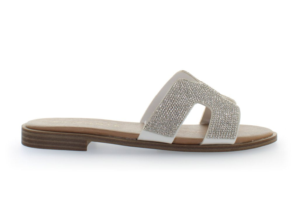 Ciabattina Hermes strass