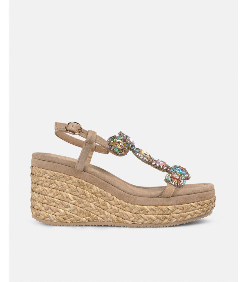 Zeppa strass multicolor