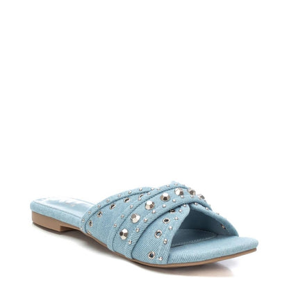 Ciabattina denim azzurro