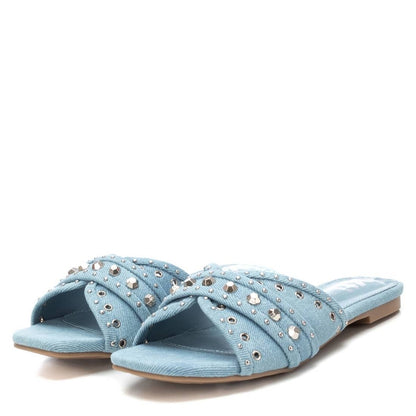 Ciabattina denim azzurro