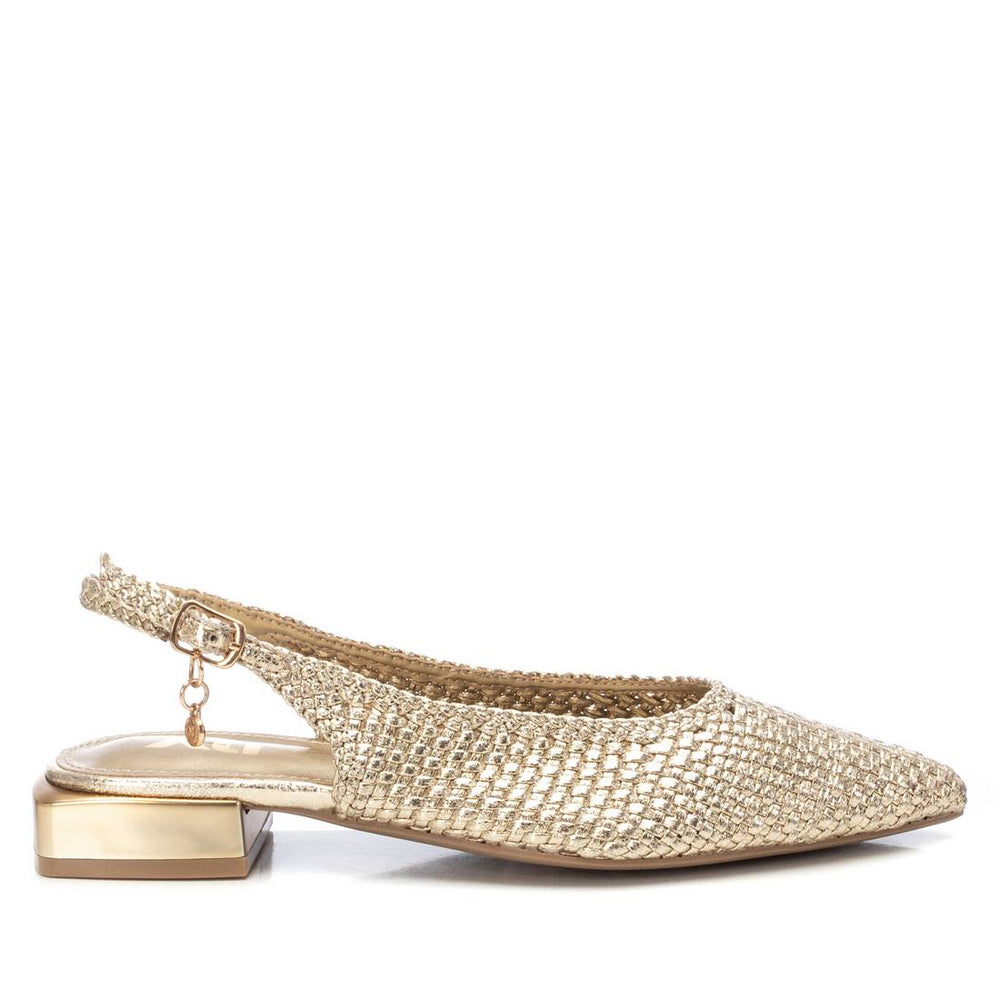 Ballerina oro intrecciata