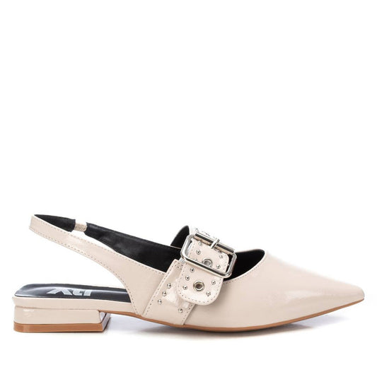 Ballerina vernice beige