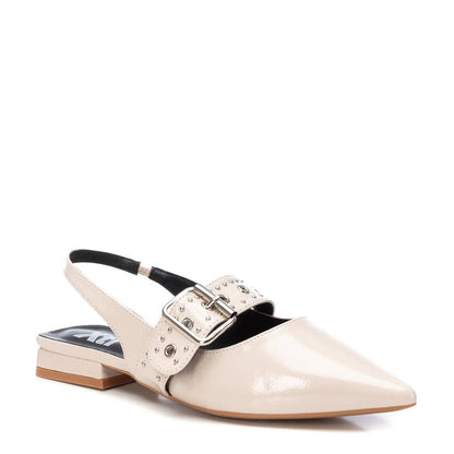 Ballerina vernice beige