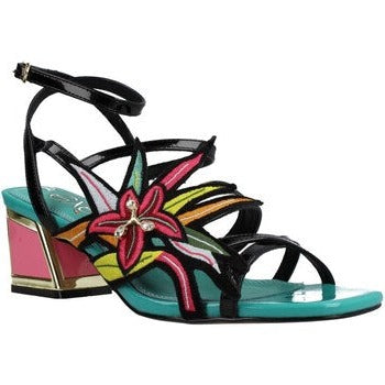 Orchid low heel sandal