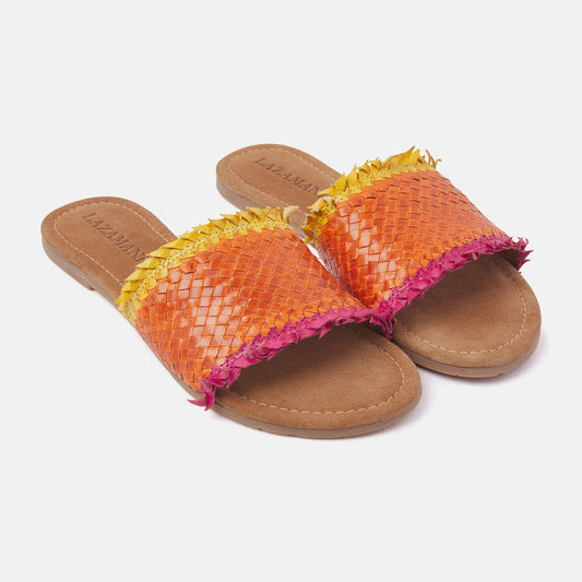 Woven slipper 