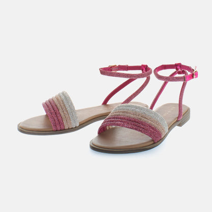 Sandalo flat fuxia