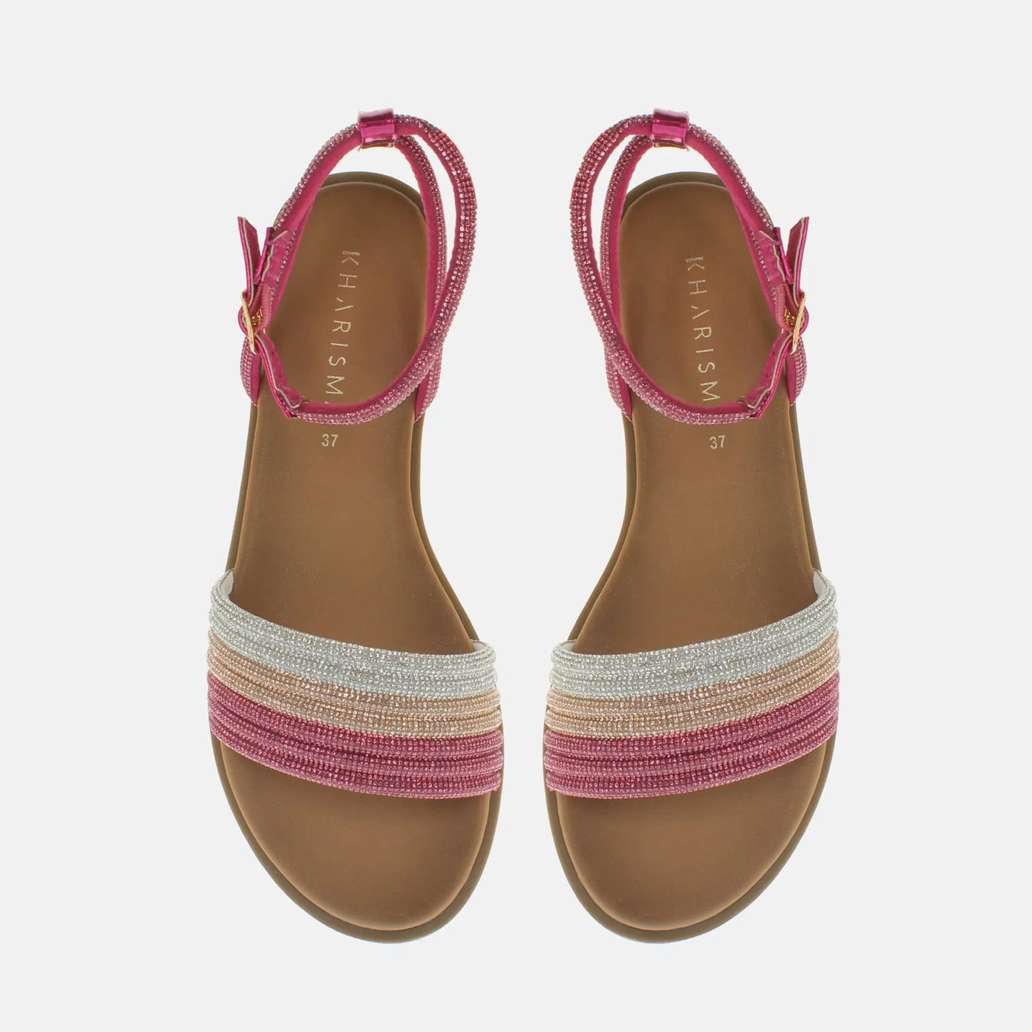 Sandalo flat fuxia