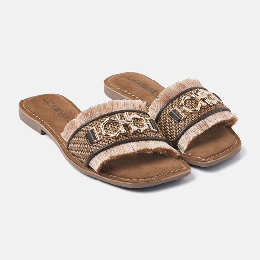 Brown slipper 