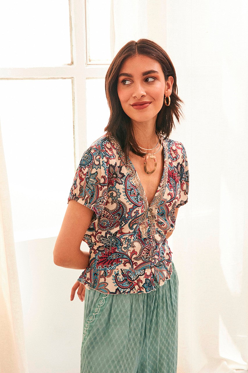 Top fantasia Paisley