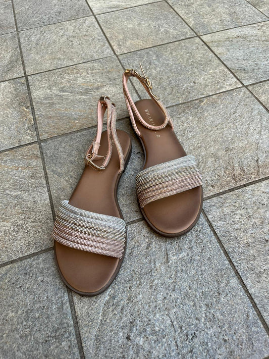 Sandalo flat oro