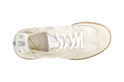 Sneackers beige con elastico