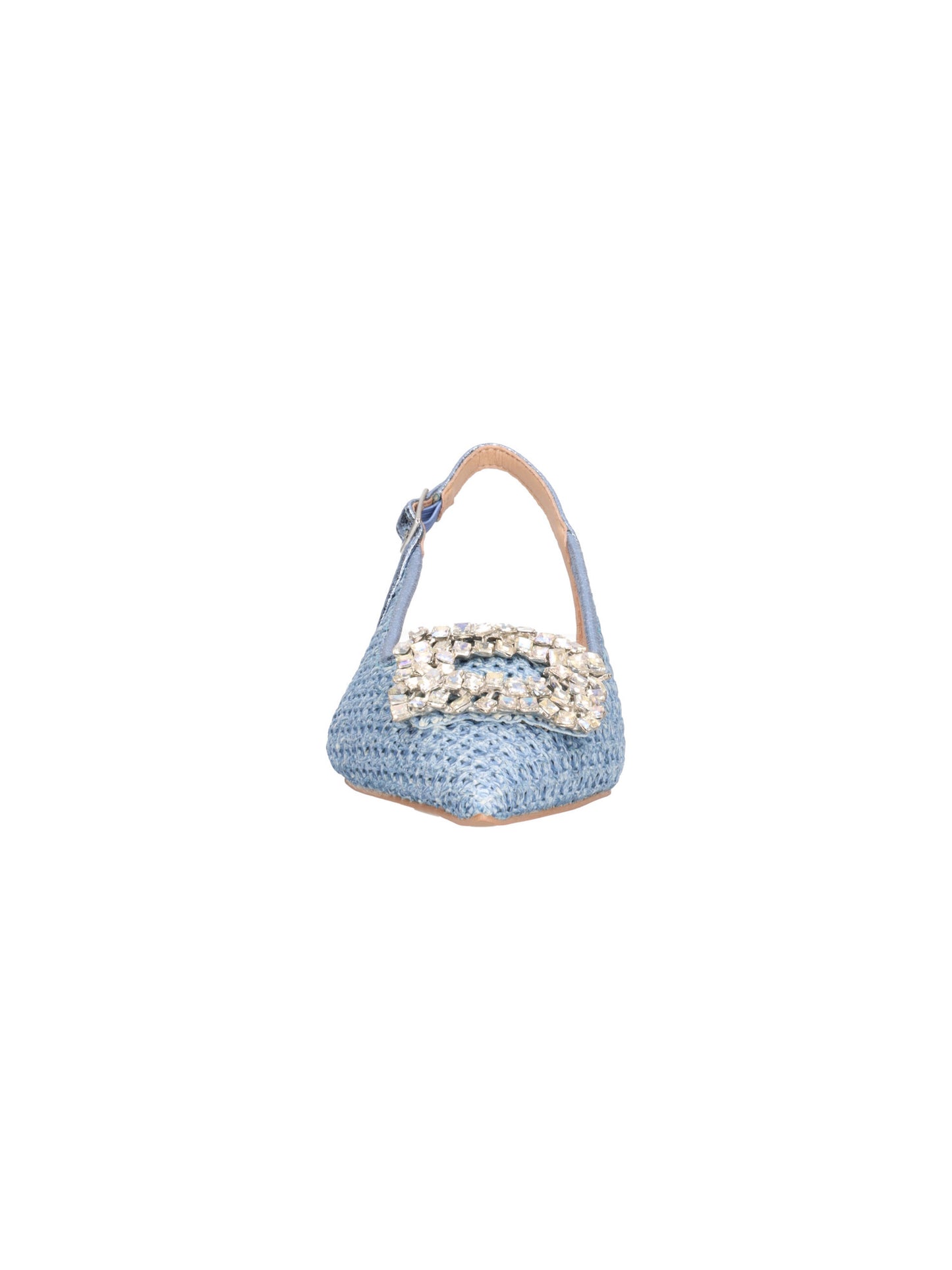 Slingback azzurra