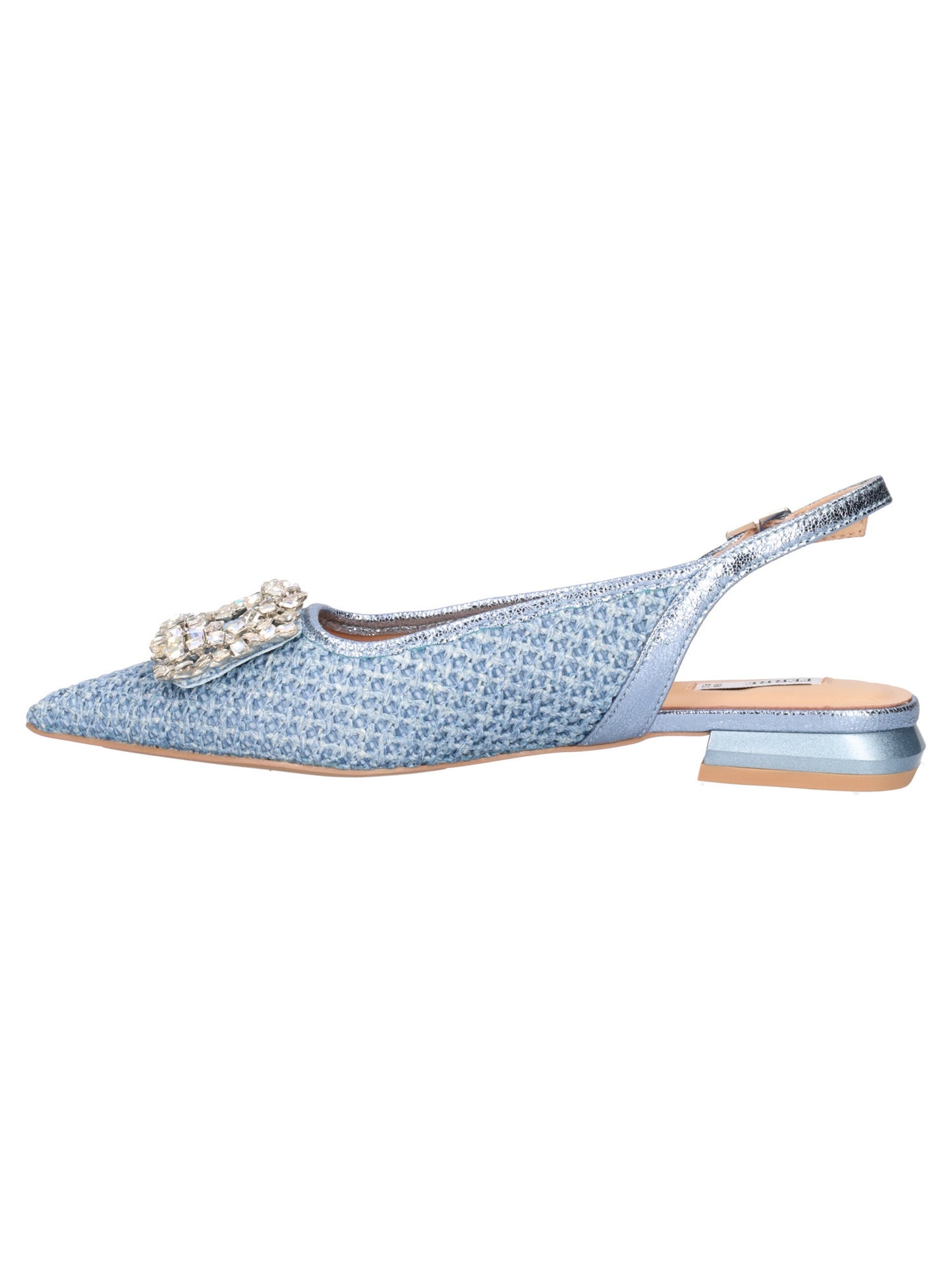 Slingback azzurra