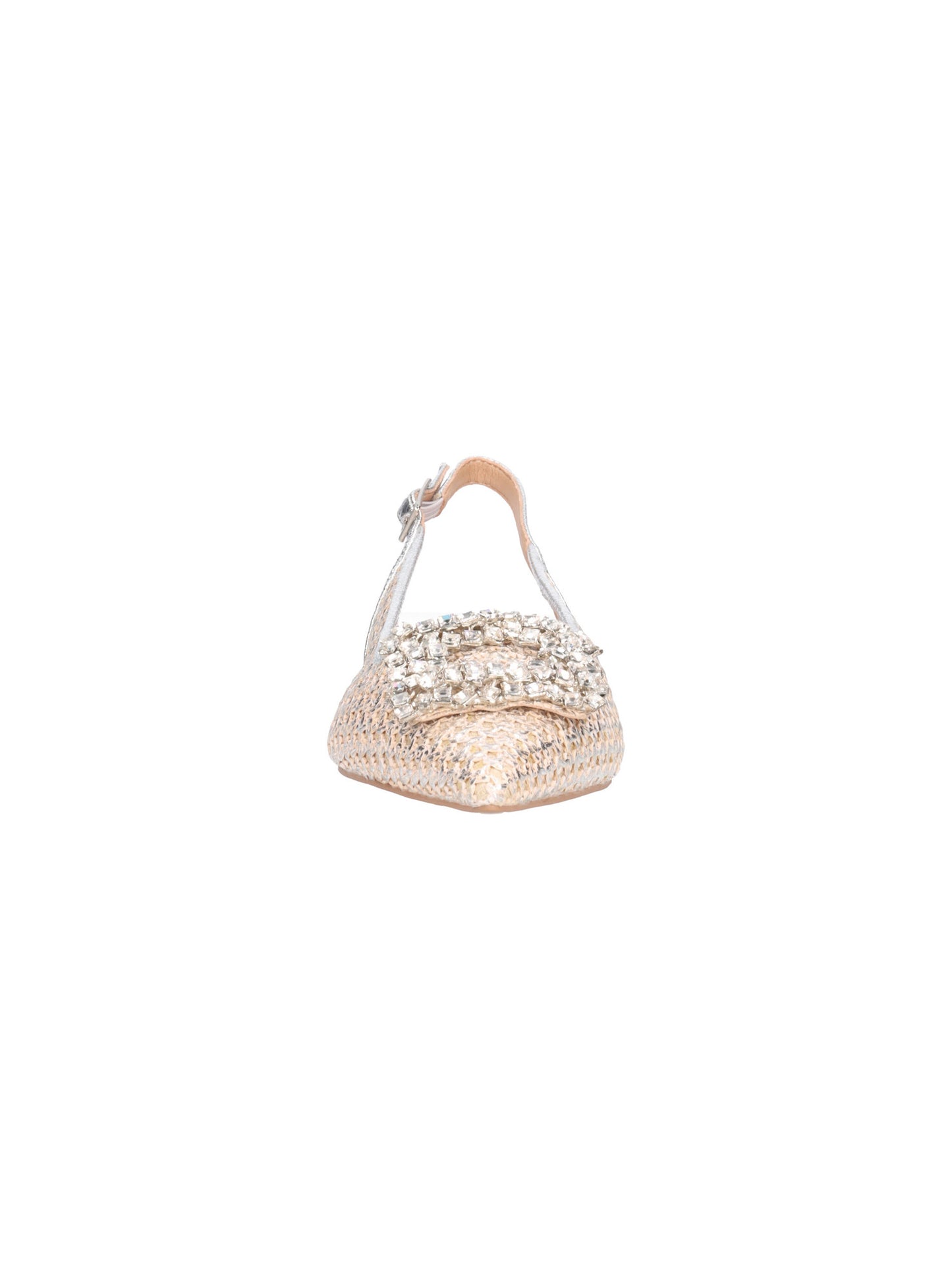 Slingback argento