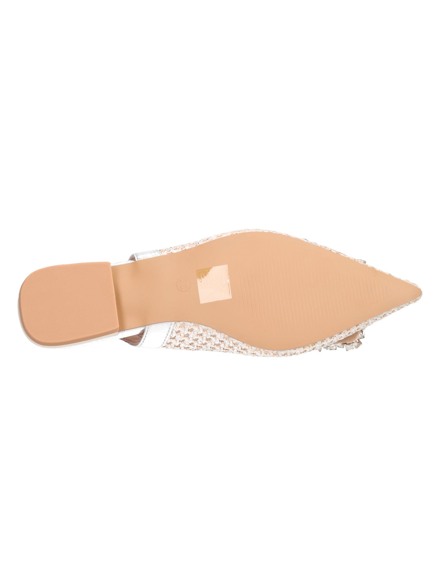 Slingback argento