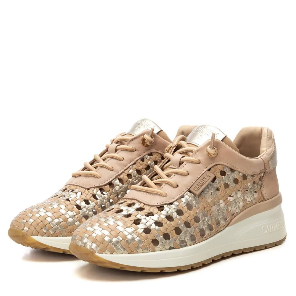 Sneaker Vienna beige oro