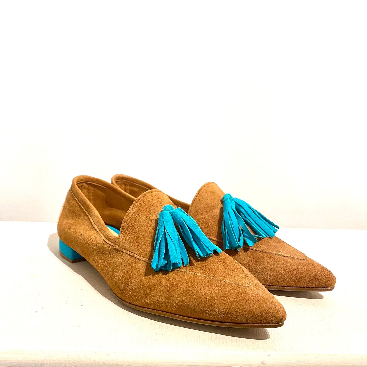 Leather moccasin