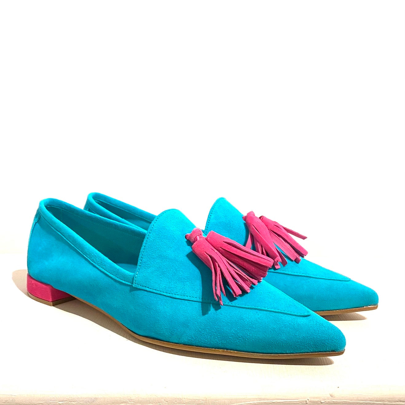 Turquoise moccasin