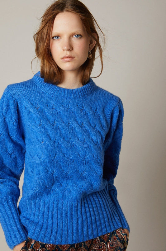 Woven sweater