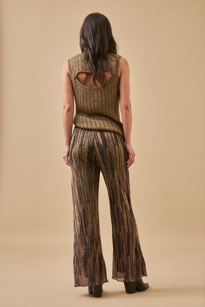 Palazzo patterned trousers