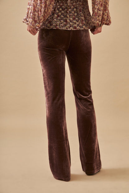 Velvet trousers