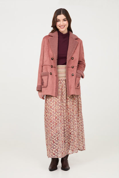 Sheepskin coat