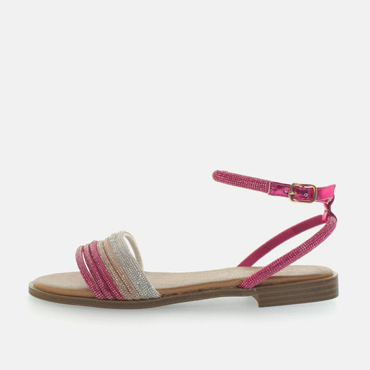 Sandalo flat fuxia