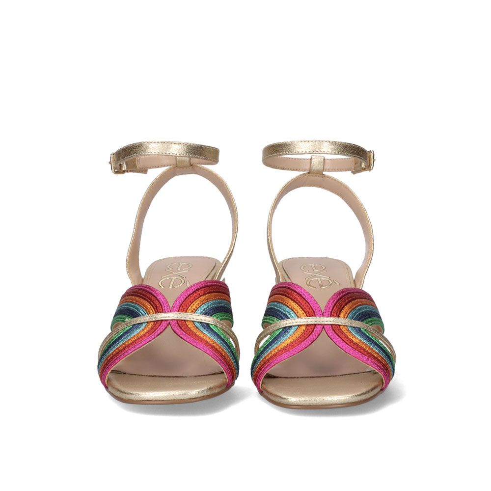 Sandalo multicolor olga