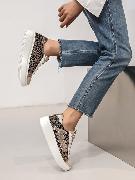 Sneakers leopard