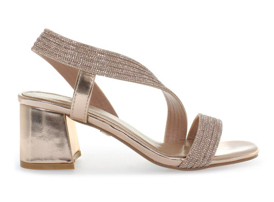 Sandalo fascia elastica oro