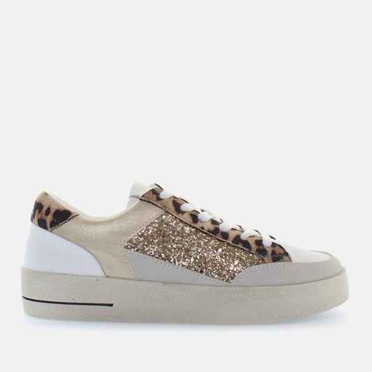 Sneakers in pelle multi leo