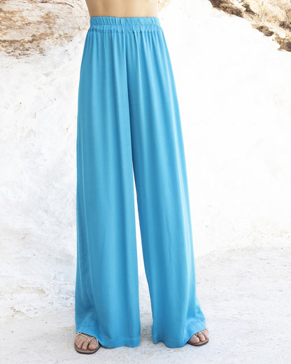 Pantalone turchese